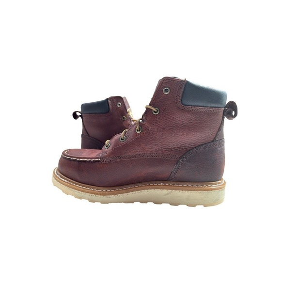 Irish Setter Ashby 83606 Mens‎ 9.5 D Brown Leather Moc Toe Wedge Work Boots main image 10